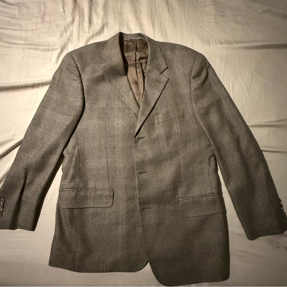 Pronto-Uomo Firenze Silk & Wool Blazer - Made in Italy (M/L)